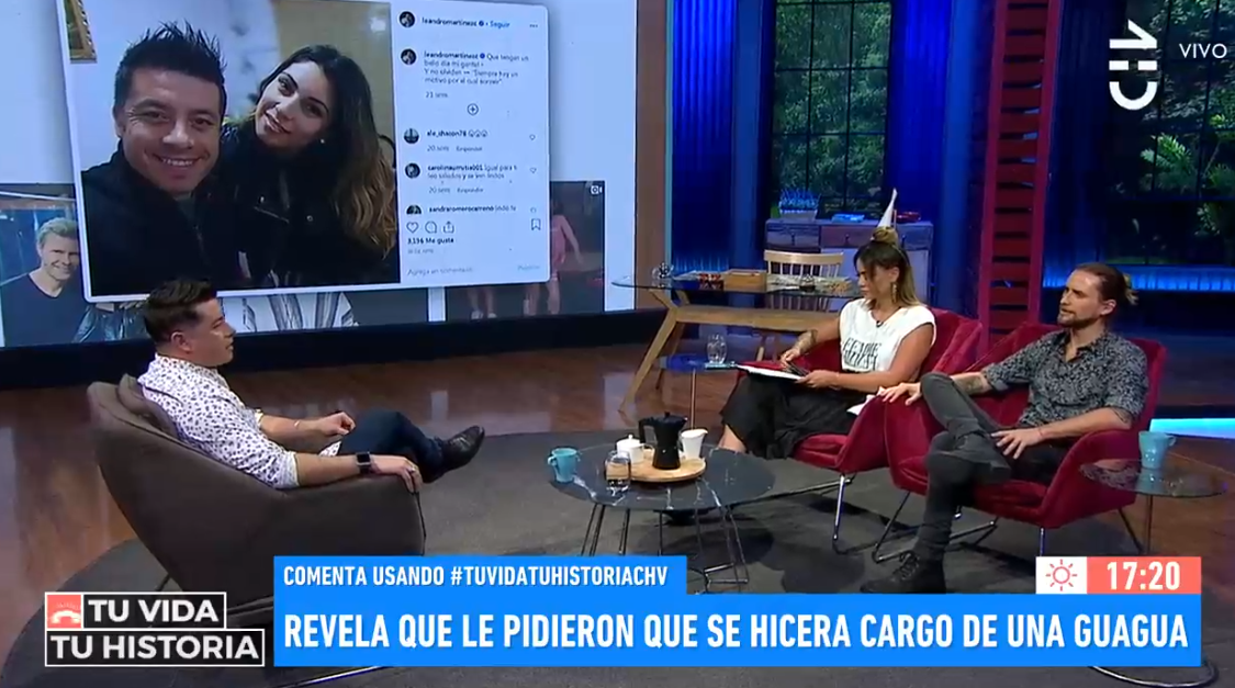 Leandro Martínez confesó que antes de tener a sus trillizas una joven le pidió que cuidara a su bebé