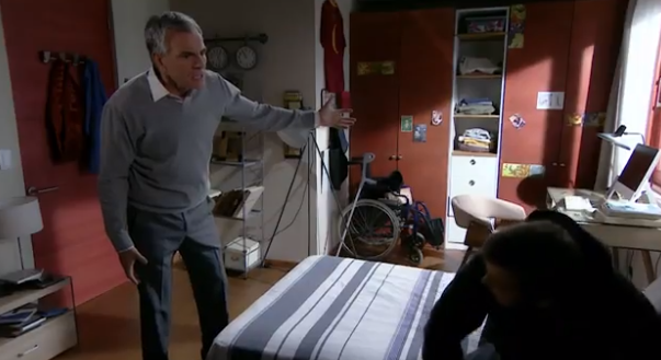 La brutal escena de Mariano en Juegos de Poder