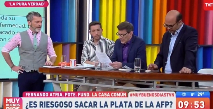 stingo enfrenta a fontaine en muy buenos dias