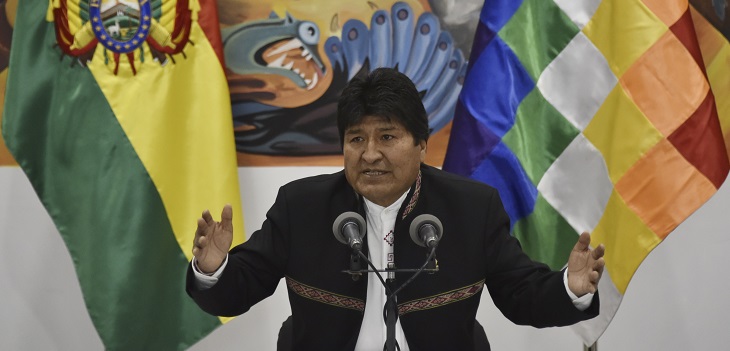 evo morales gana elecciones en Bolivia
