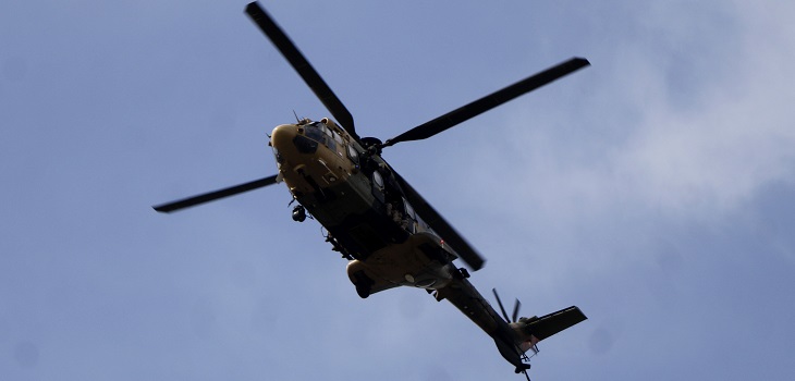 No dejó dormir: sobrevuelo de helicópteros en la madrugada en Santiago generó reacciones en redes
