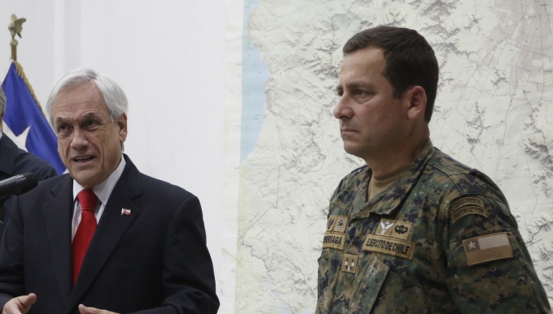 General Iturriaga tras polémica frase de Piñera: "No estoy en guerra con nadie"