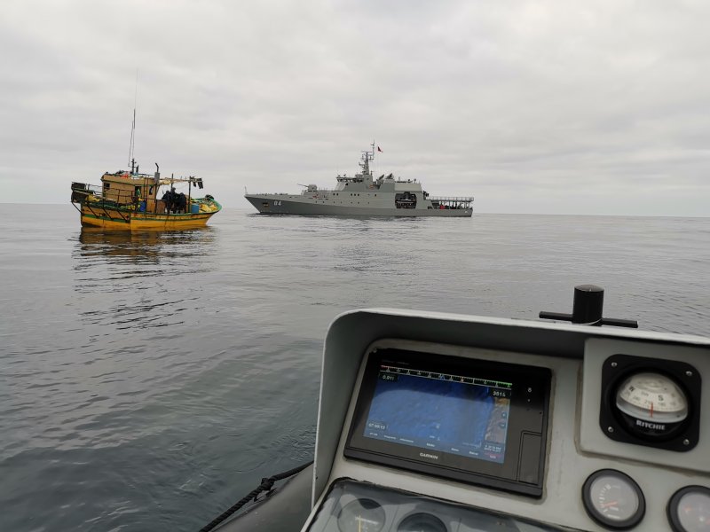 Armada de Chile captura 3 embarcaciones peruanas en menos de 36 horas