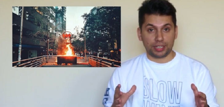 El hilarante video con el que Fabrizio Copano explica la crisis social que vive Chile