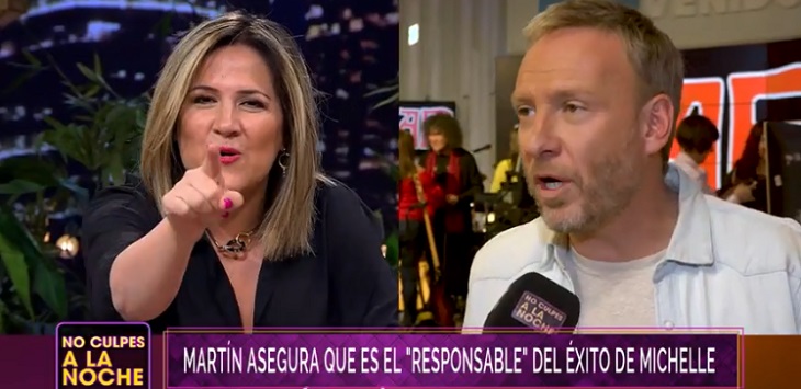 "Eres un cara de raja": Michelle Adam enfrentó a Martín por dichos sobre su llegada al Bienvenidos