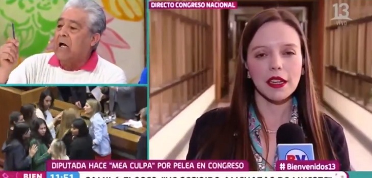 La firme parada de carros de adultos mayores a Camila Flores durante contacto en 'Bienvenidos'