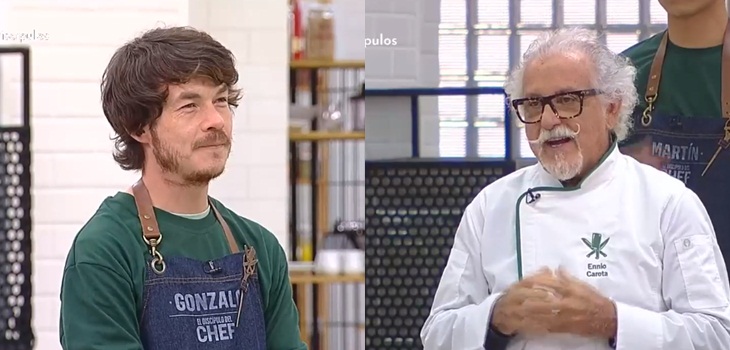 Ennio Carota tomó difícil decisión en 'El Discípulo del Chef': eliminó a Gonzalo López