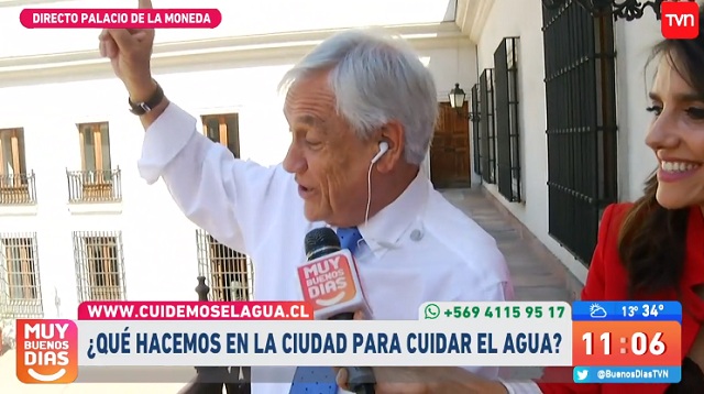 maría luisa godoy e incomodidad de Piñera