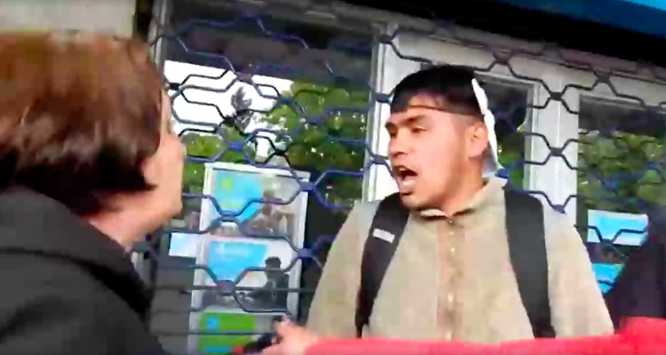 Video muestra valentía de mujer que echó a saqueadores en Concepción previo a llegada de militares