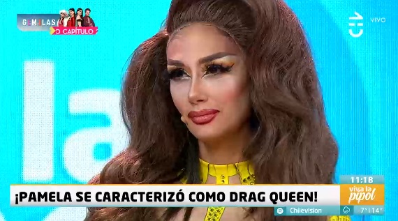 pamela díaz como drag queen