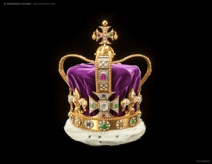 Calculan valor de la corona de la reina Isabel II por primera vez y la cifra es impresionante