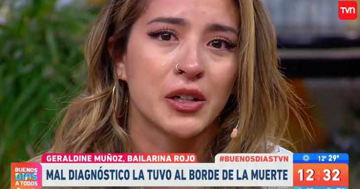 El crudo relato de Geraldine Muñoz cuando estuvo hospitalizada: "Compartí con abuelitos que estaban muy mal"