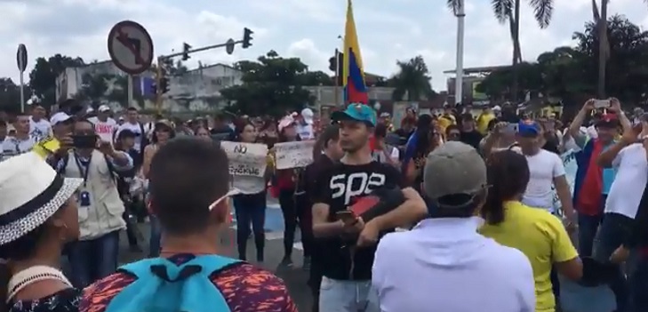 Himno de las marchas: 'El Baile de los que sobran' se hizo presente en manifestaciones en Colombia