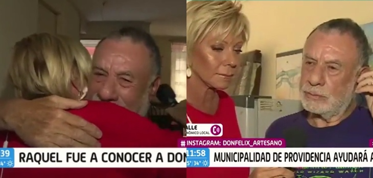 La dramática historia de artesano jubilado que emocionó a Raquel Argandoña en 