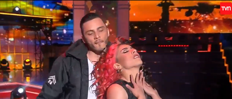 La sensual presentación de Rodrigo Canobra y Jazz Torres en el 