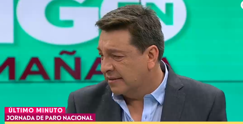 Julio César Rodríguez y el por qué de sus lágrimas en matinal de CHV: 