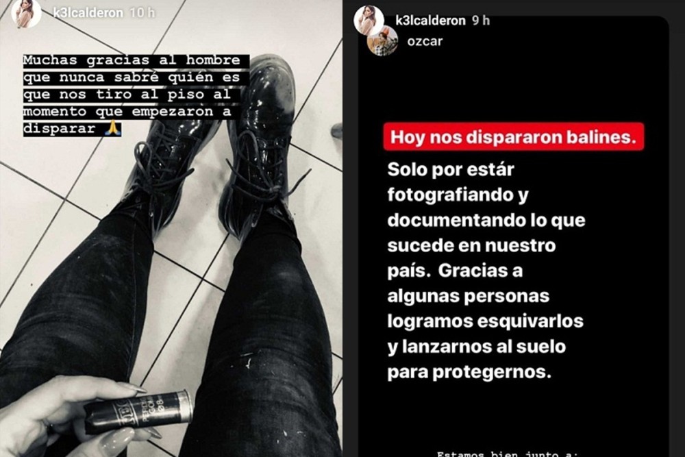 Kel Calderón respondió duramente a seguidor que la criticó: además denuncio ser atacada por Carabineros