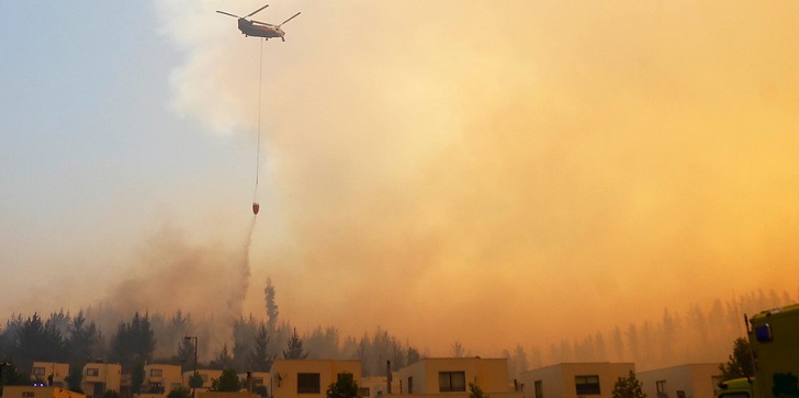 Intendente de Valparaíso y reporte por incendios forestales: hay 5 focos y 2 mil hectareas quemadas