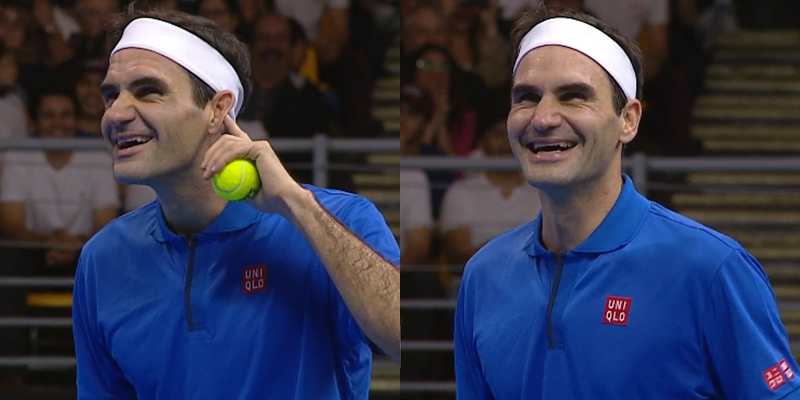 "¡Te amo Roger y la...!": eufórico grito fanático sacó risas en partido de Federer y Zverev