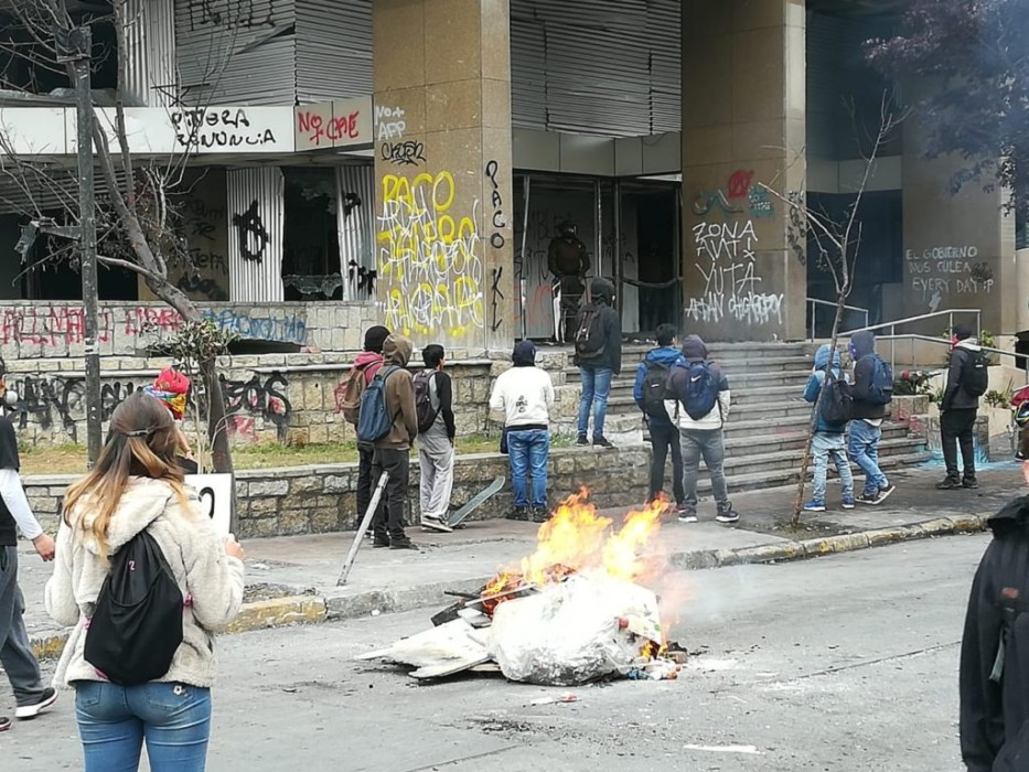 Saqueos en Concepción 