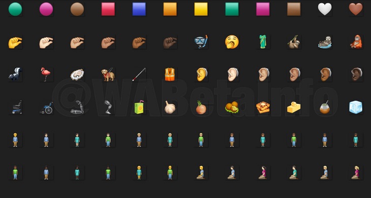 nuevos emojis whatsapp