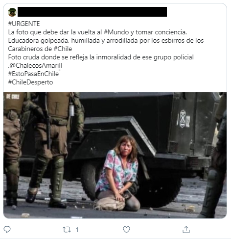 foto de parvularia agredida