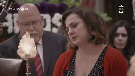 maruca se desmayó en funeral de la Lolo