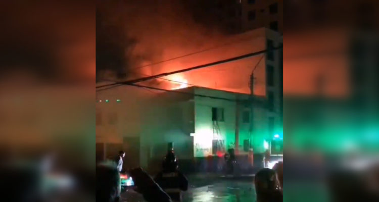 desmanes e incendios afectaron a diversas comunas del país