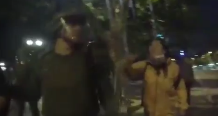 INDH presentará querella por video que muestra a falsa funcionaria insultando a Carabineros