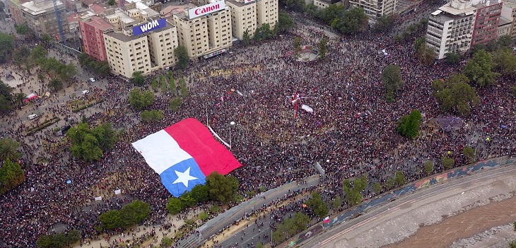 marcha plaza italia