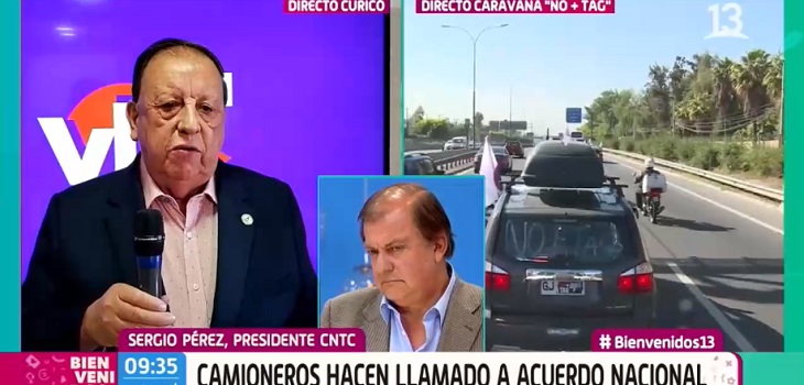 respuesta de vidal a presidente de camioneros