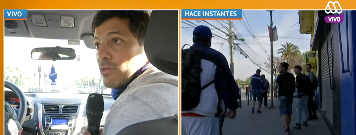 Simón Oliveros vivió tenso momento con su equipo mientras despachaba para Mucho Gusto: arrancaron