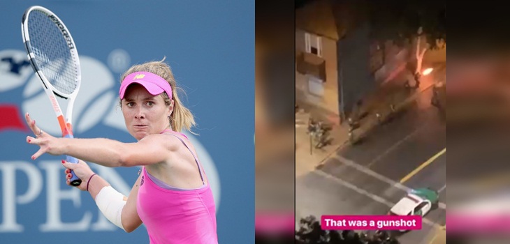 tenista estadounidense compartió video que muestra cómo actúa FFEE en Santiago