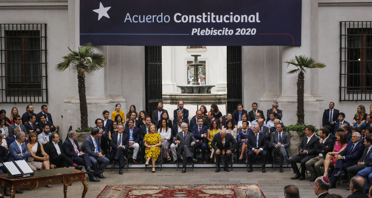 Presidente Piñera promulga reforma que inicia proceso constituyente con plebiscito en abril de 2020