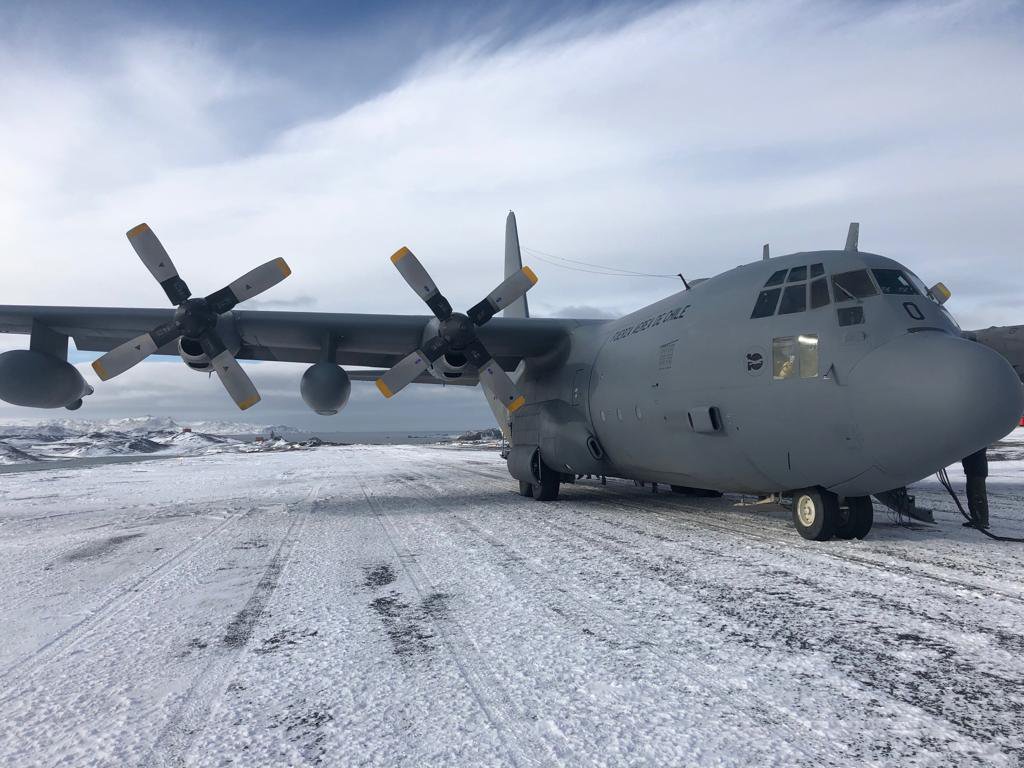 FACh extiende período de búsqueda de restos del Hércules C-130 tras malas condiciones meteorológicas