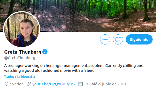 Trump atacó a Greta Thunberg en Twitter y ella respondió con ironía