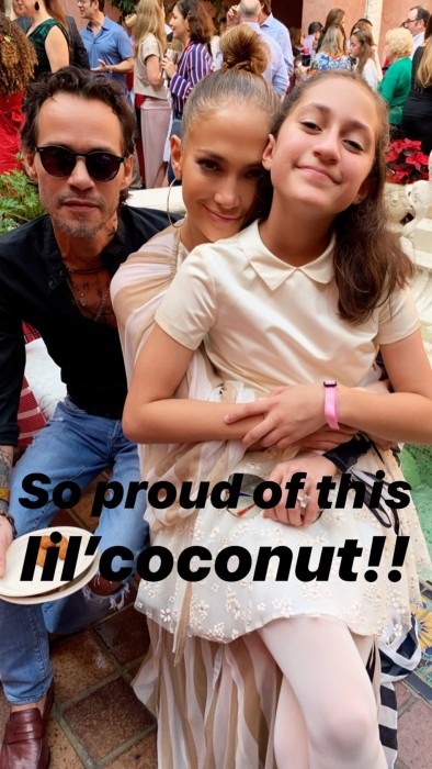 Jennifer Lopez y Marc Anthony demuestran que "solo hay amor" entre ellos con tierna postal familiar