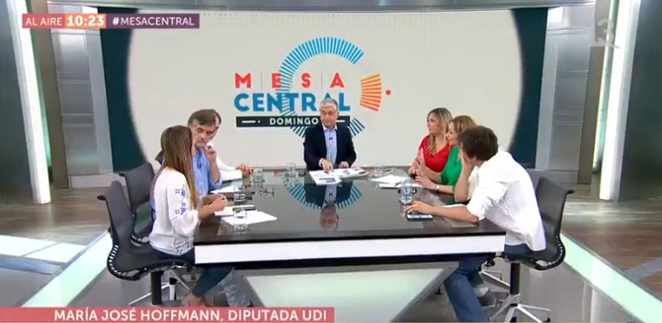 mesa central de canal 13