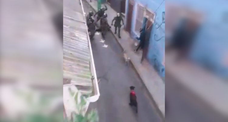 critican actuar policial tras golpiza a vecino en Valparaíso