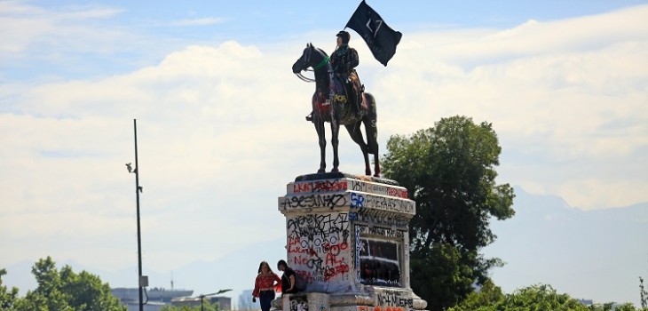 Monumento al general Baquedano no se moverá de Plaza ...