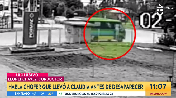 El relato del chofer que trasladó a Claudia Agüero