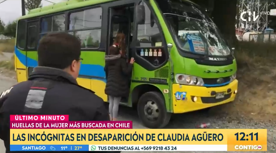 Contigo en la Mañana vivió incómodo momento con micrero que habría transportado a Claudia Agüero