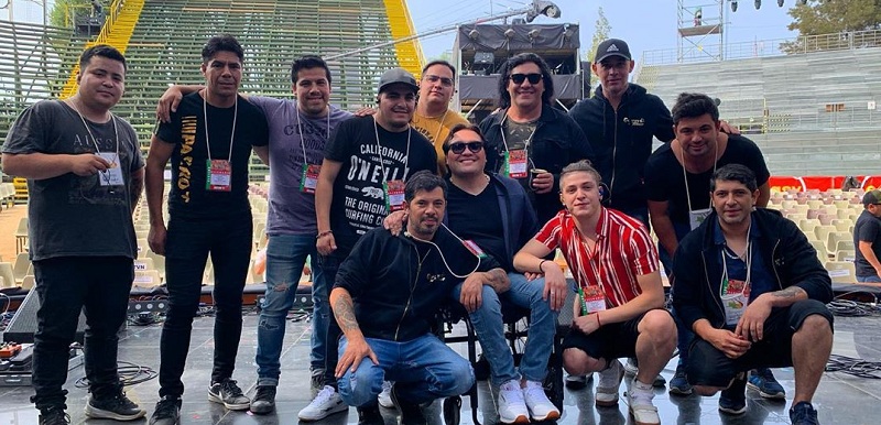 Garras de Amor se presenta en Olmué con parte del show preparado por integrante fallecido en 2019