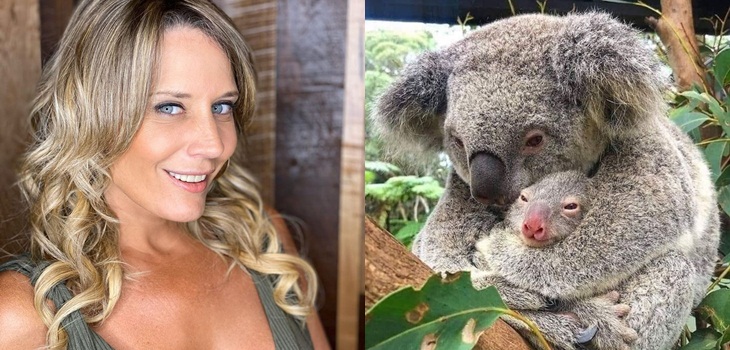 ¿Rocío Marengo se robó un koala de Australia?