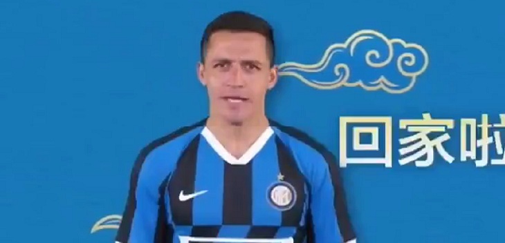Alexis Sánchez sorprendió hablando en chino para comercial que grabó el Inter de Milán