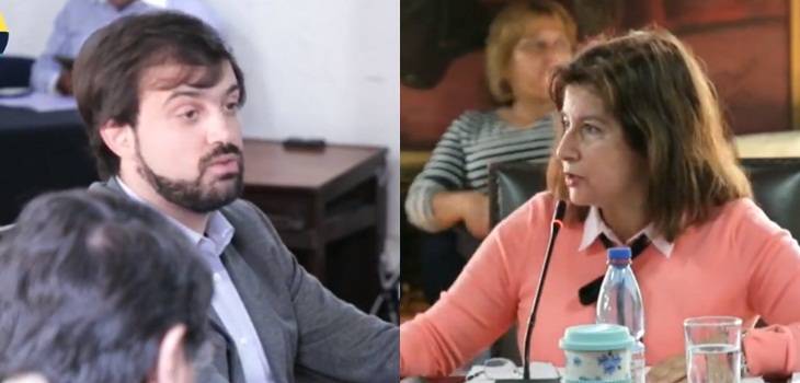 La furiosa interpelación de concejala a alcalde Sharp