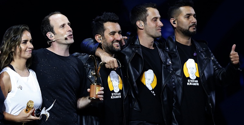 el íntimo registro de Stefan Kramer y su equipo antes de subirse a la Quinta Vergara