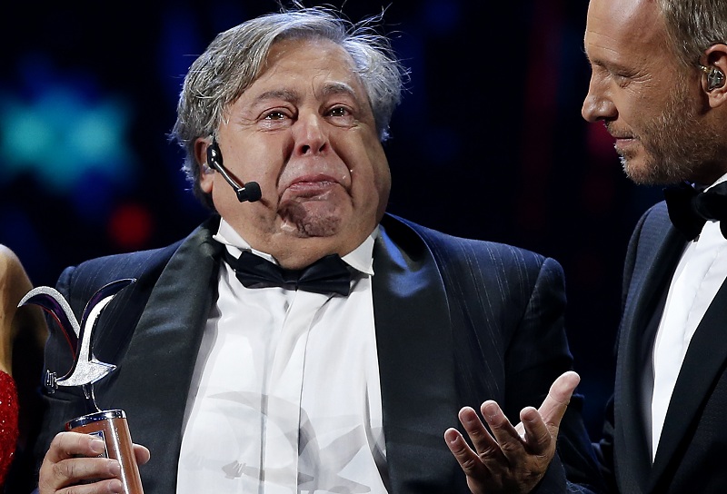 El llanto de Belloni y el homenaje de Pimpinela