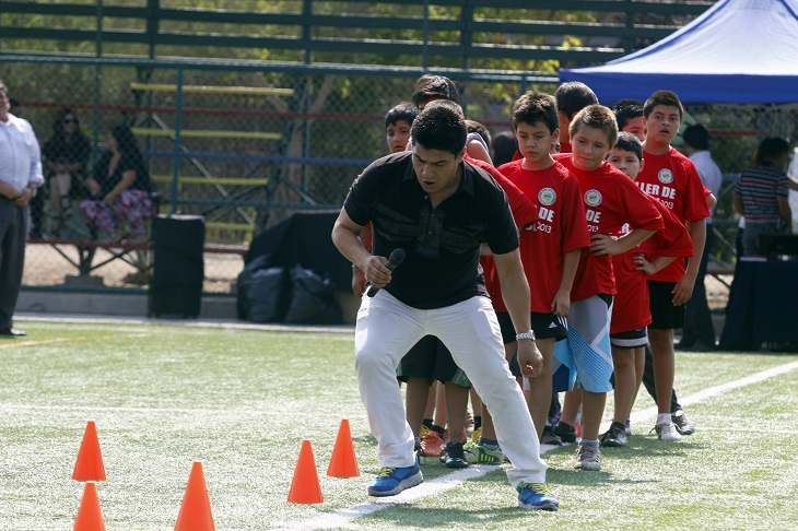 Marcelo Vega igual a Maradona