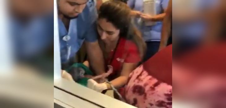 Registran a mujer que dio a luz en plena sala de espera de emergencias del hospital de Antofagasta